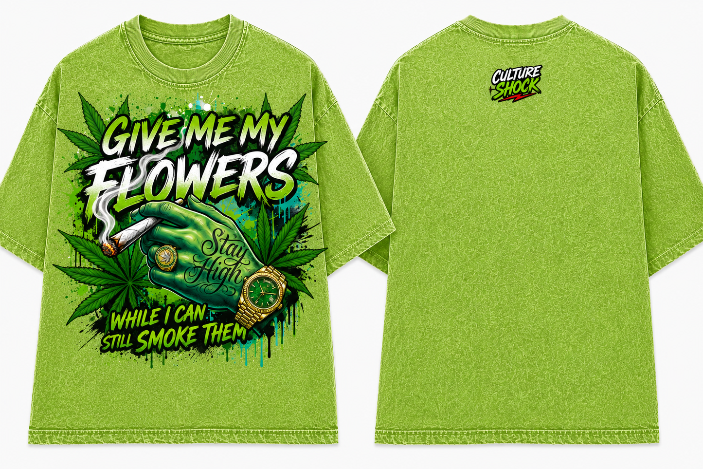 Give Me My Flowers T-Shirts (3 Colors)