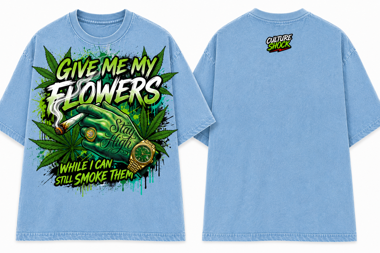 Give Me My Flowers T-Shirts (3 Colors)
