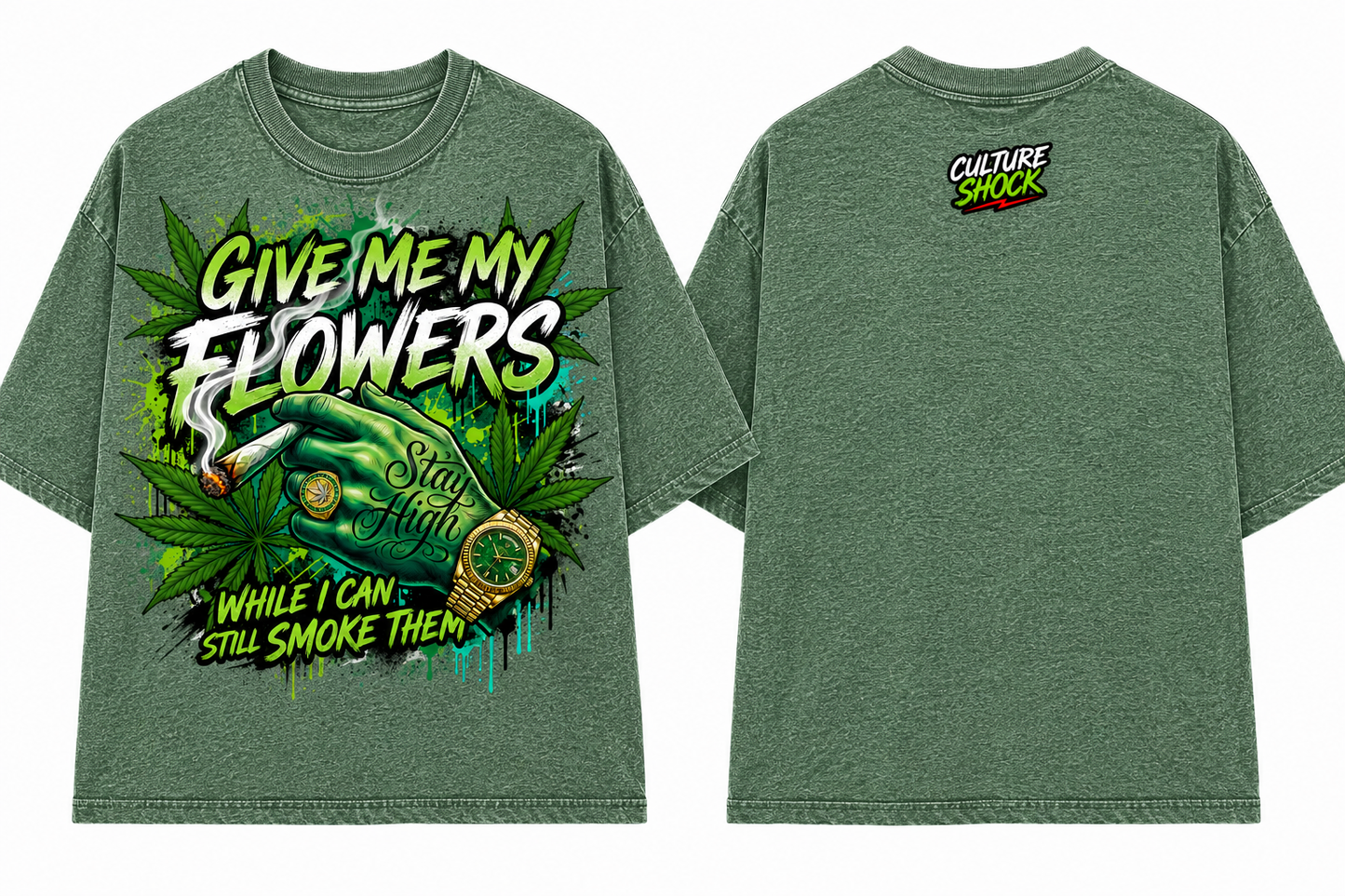 Give Me My Flowers T-Shirts (3 Colors)