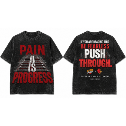 Push Thru Acid Wash T-Shirts